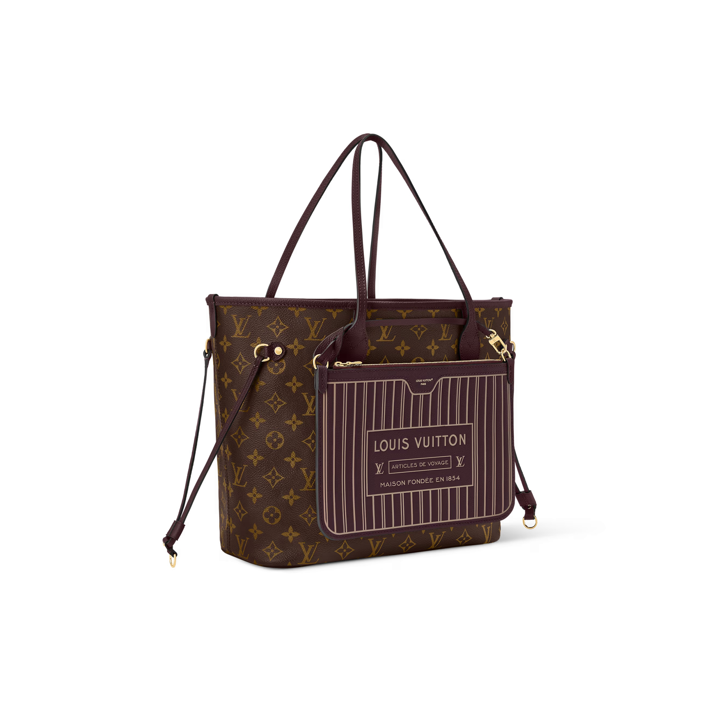 LOUIS VUITTON NEVERFULL INSIDE OUT MM M25663 (31*28*14cm) LOUIS VUITTON NEVERFULL INSIDE OUT MM M25663 (31*28*14cm)